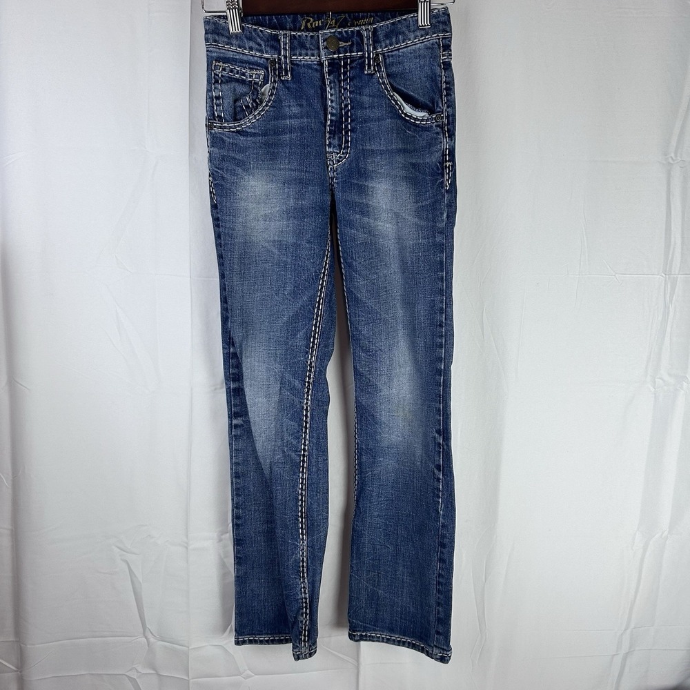Rock 47 Girls 14 Slim 25X27.5 Slim Bootcut Western *Flaw